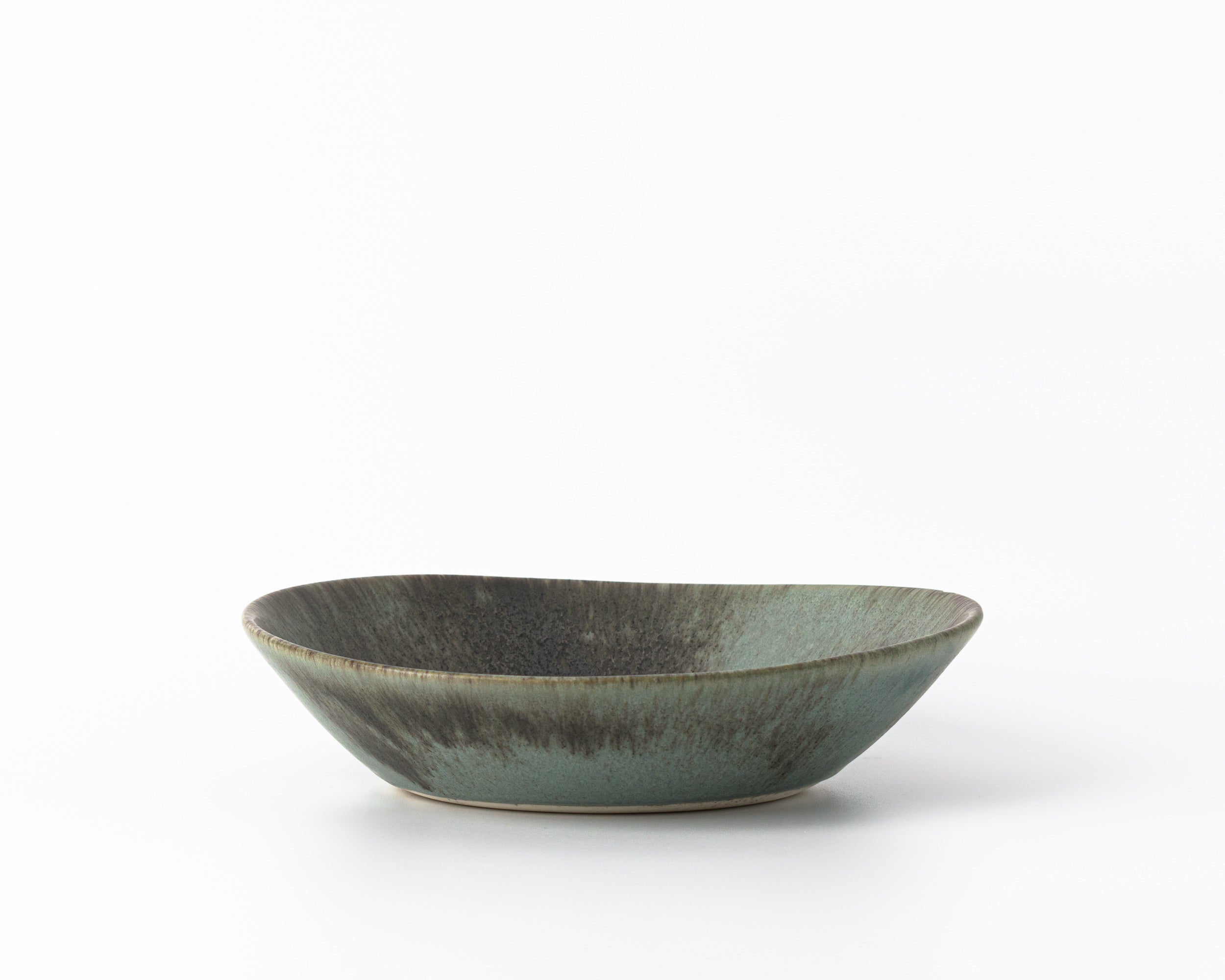 Haand 7 Piece Ripple Dinner Setting, Handmade, Lead-free, glazed white porcelain