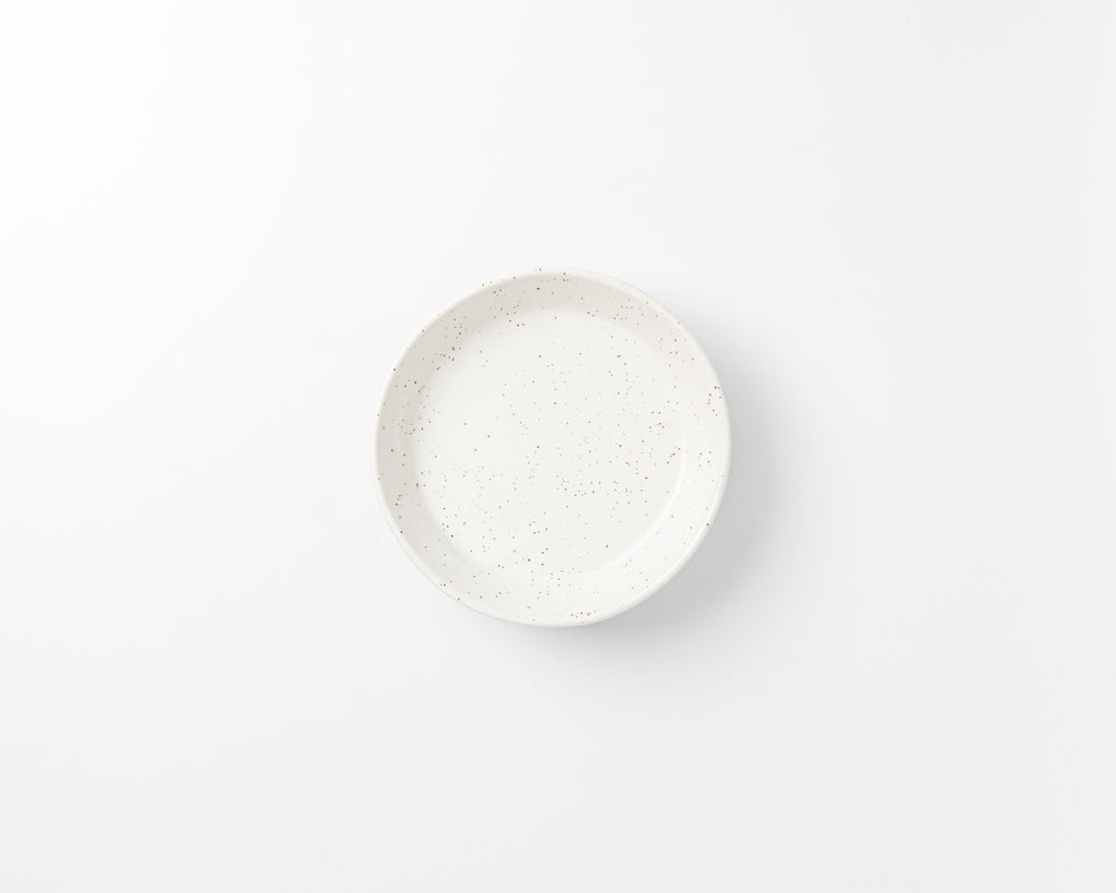 Haand 5 Piece Skali Coupe Dinner Setting, Handmade, Lead-free, glazed white porcelain