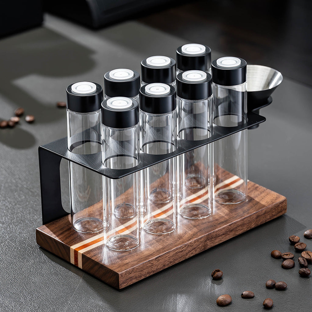 Lab-Style Coffee Storage Bean Rack