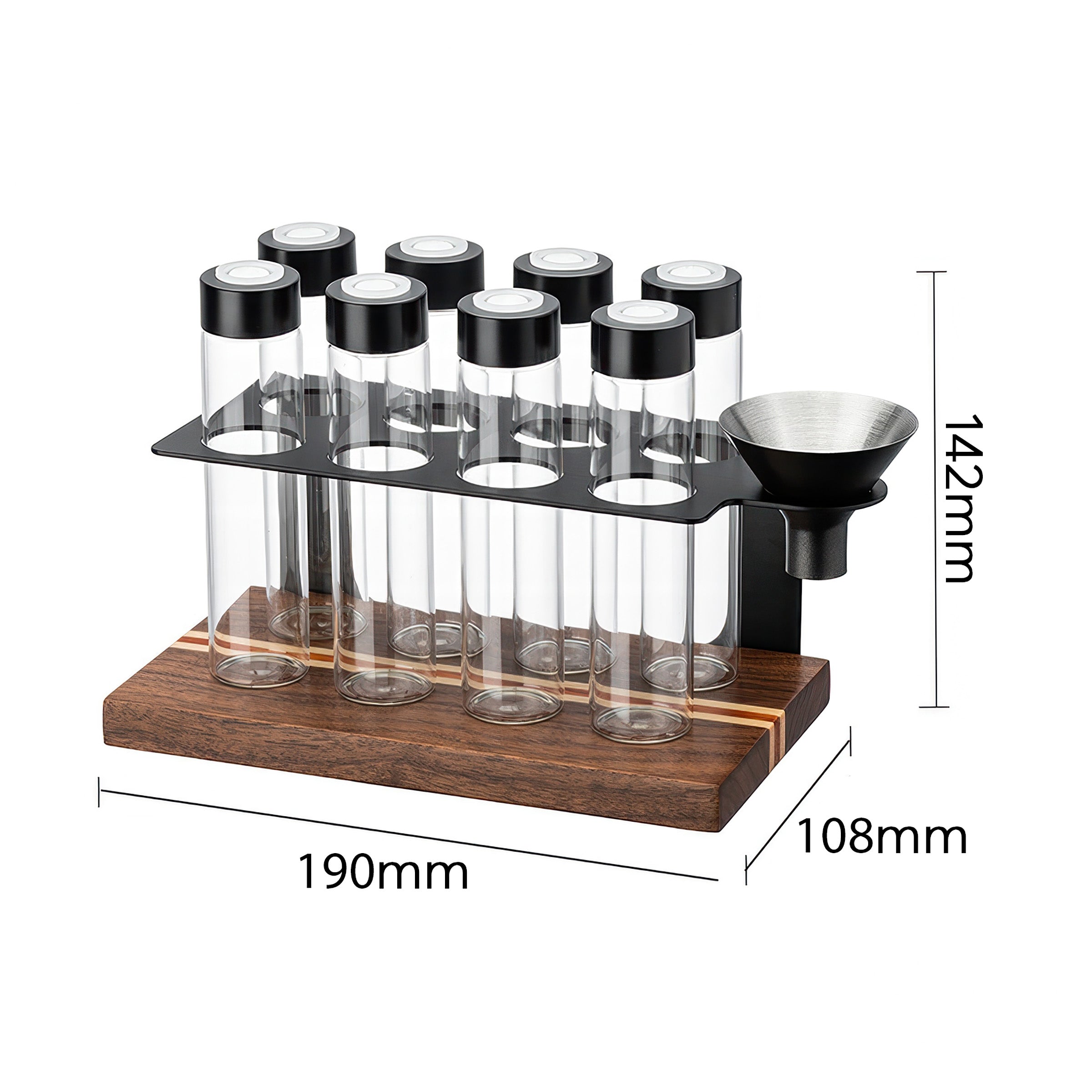 Lab-Style Coffee Storage Bean Rack