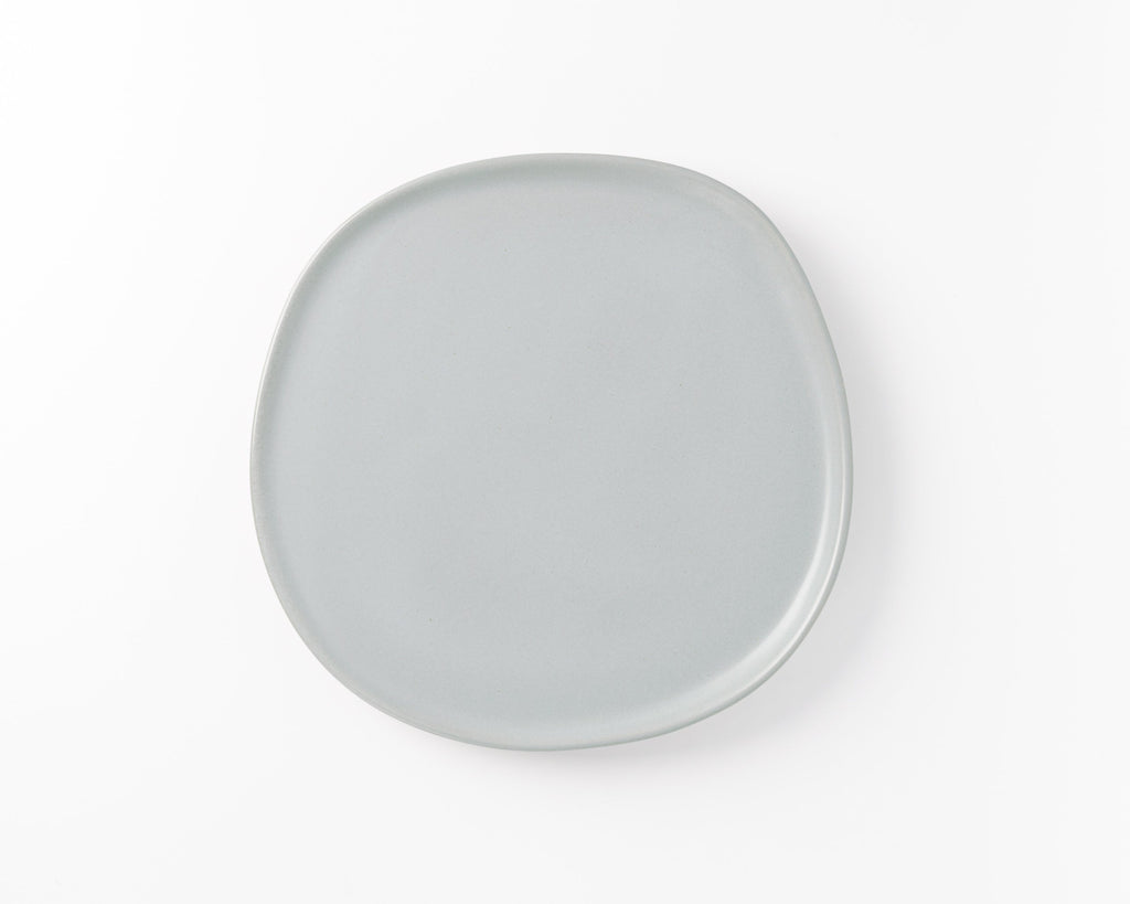Haand 5 Piece Ripple Dinner Setting, Handmade, Lead-free, glazed white porcelain