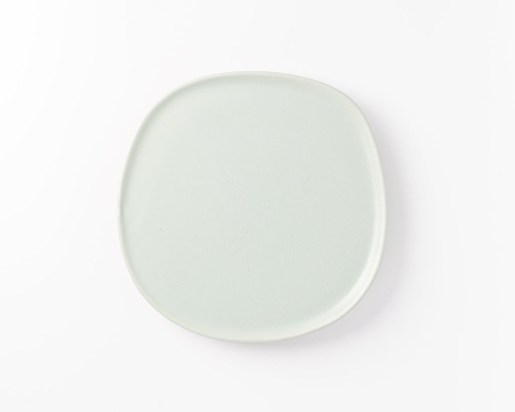 Haand 7 Piece Ripple Dinner Setting, Handmade, Lead-free, glazed white porcelain