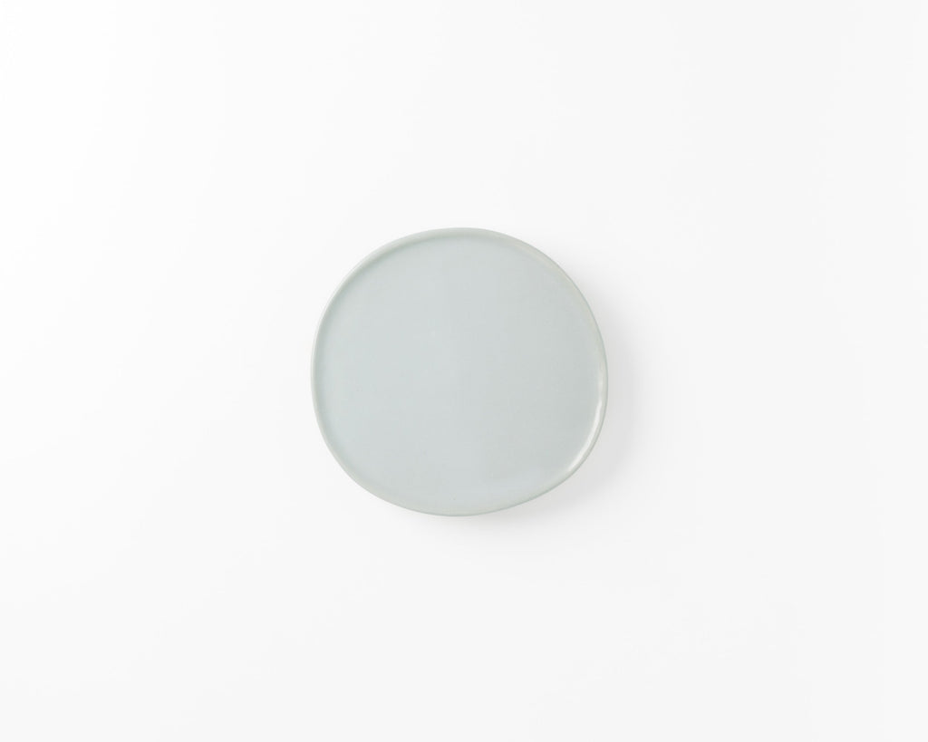 Haand 5 Piece Ripple Dinner Setting, Handmade, Lead-free, glazed white porcelain