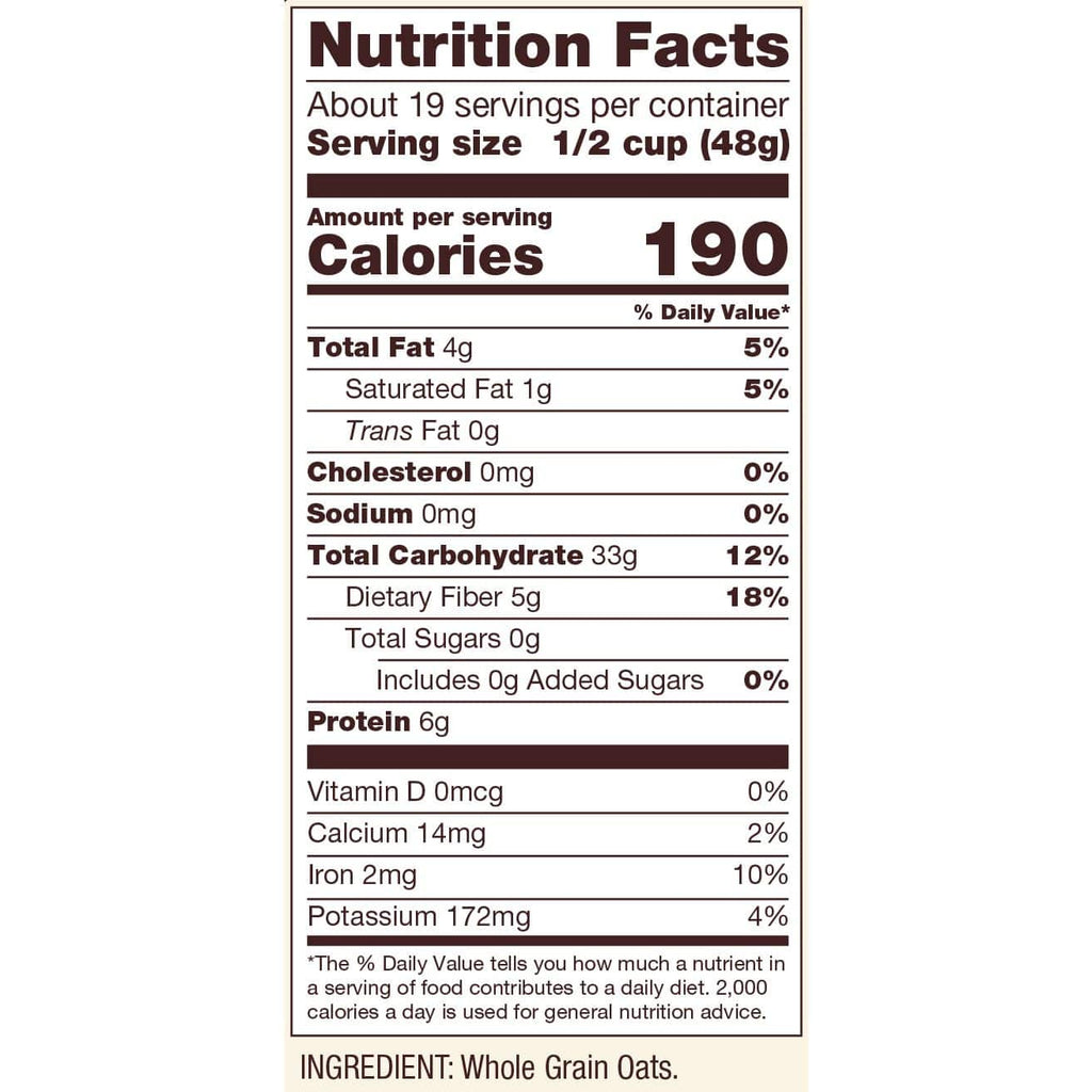 Oats, Quick Rolled, Organic, Gluten-Free, Bob's Red Mill