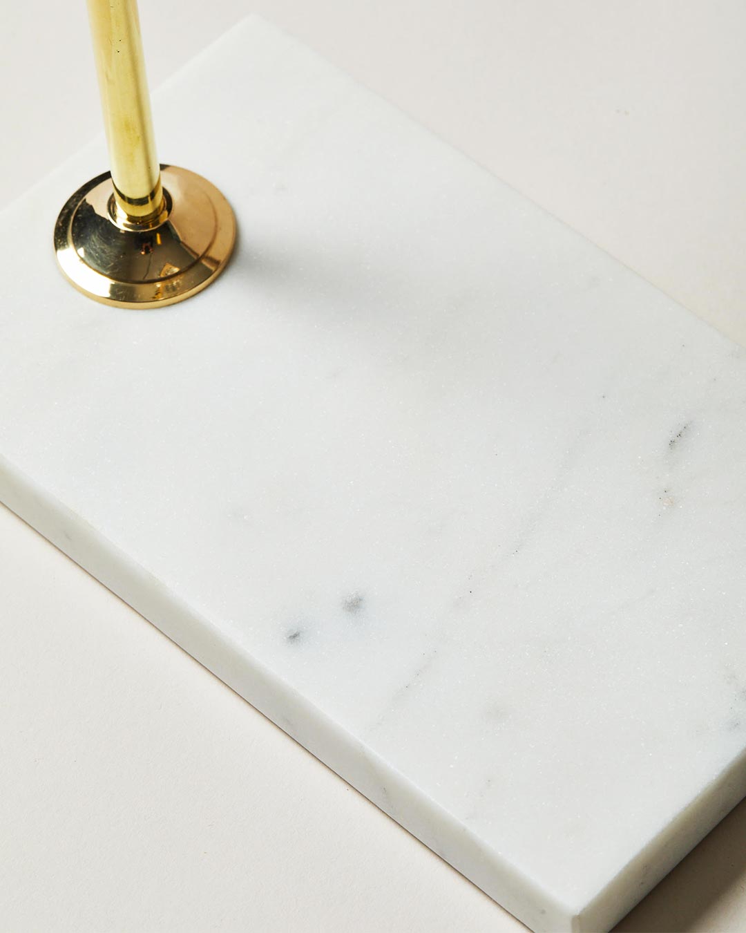 Brass and Marble Pour Over Stand